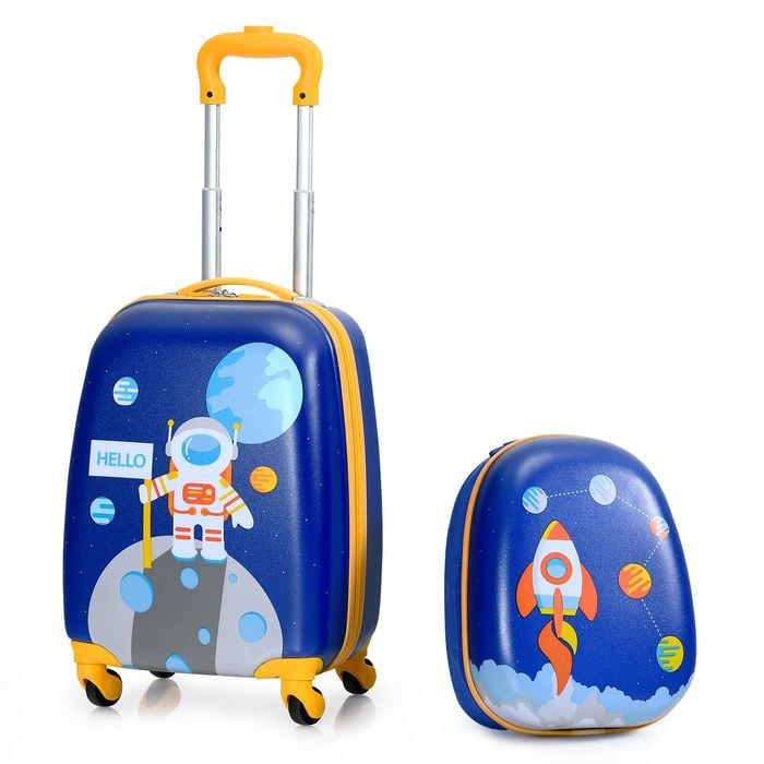 Costway Kids Luggage Backpack Set