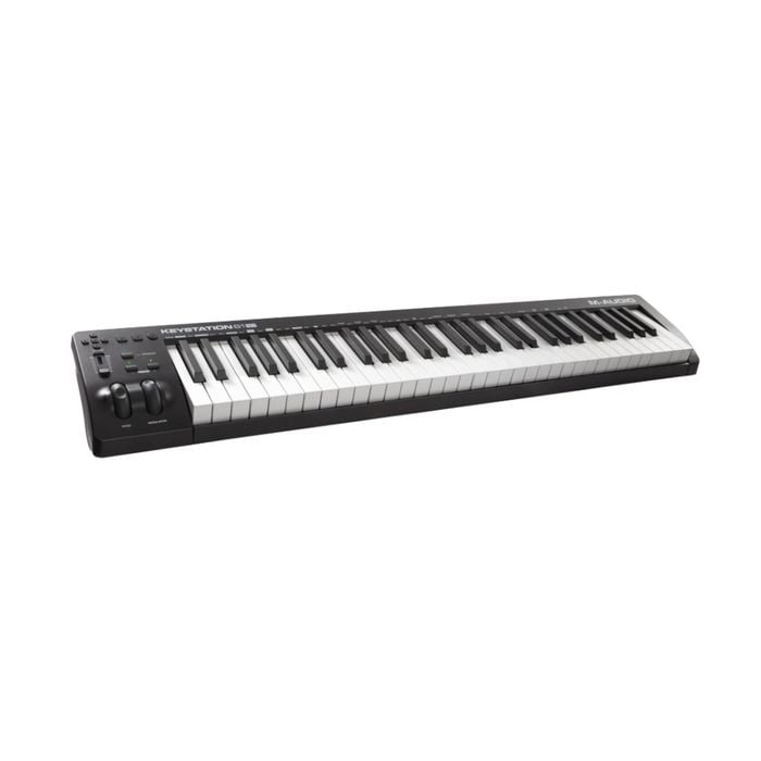 M-audio Semi-weighted Mk3 Keystation Electronic Keyboard Usb-midi Connect 61 Key