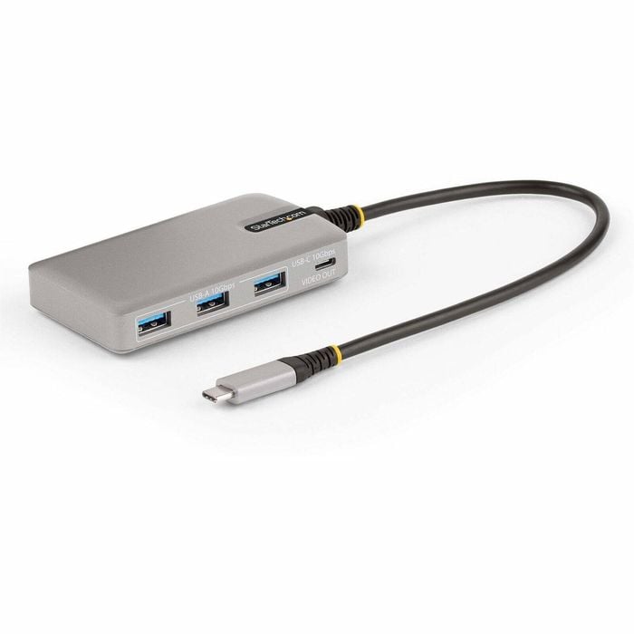 StarTech.com USB Hub - USB 3.2 (Gen 2) Type C - Portable - Space Gray - UASP Support - 5 Total USB Port(s)