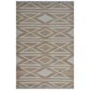Natural Handwoven Jute Rug-Toulon 1133-Natural/Ivory-110x160cm