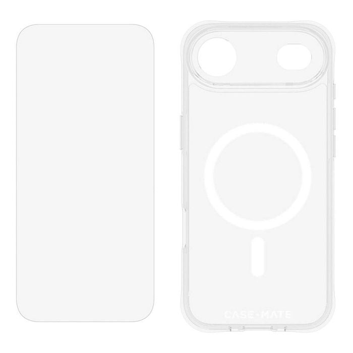 2pc Case-Mate Case & Screen Protection Set w/MagSafe For iPhone 17 Air 6.5in