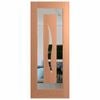 Hume 2040 x 820 x 40mm Entrance Door Illusion G1 Glass XIL6
