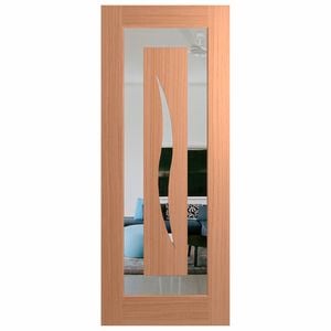 Hume 2040 x 820 x 40mm Entrance Door Illusion G1 Glass XIL6