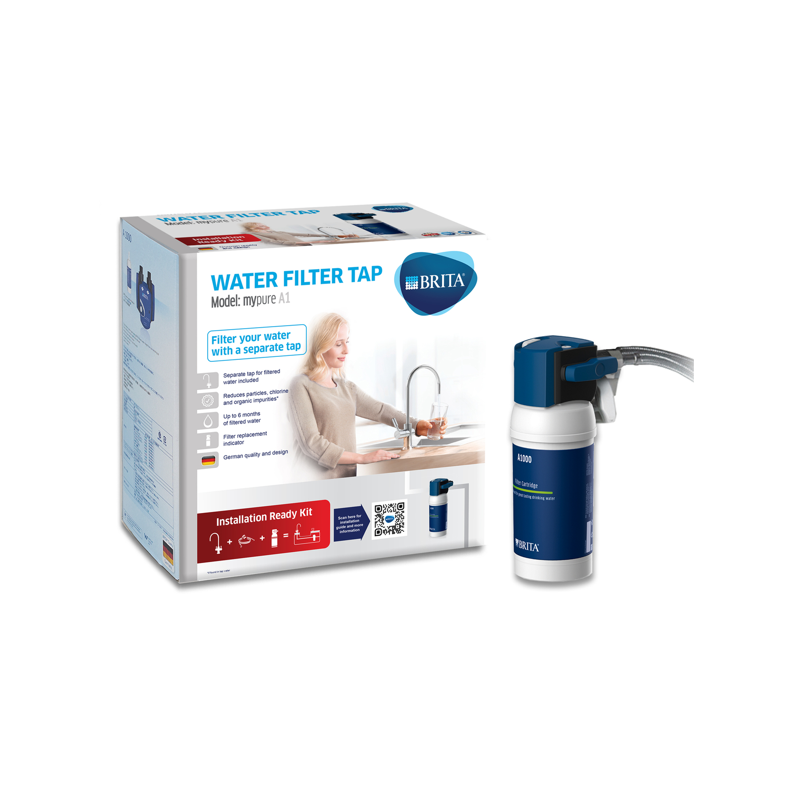 BRITA Mypure A1 Filtered Water Tap product image