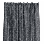 Barelli Polyester Shower Curtain Long Drop Midnight Mist 210x180cm