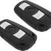 TAVICE 2 PACK BMW Compatible 3 Button Smart Remote Key FOB CASE 1 3 5 6 7 E90 E93 E92 M3 M5 X3 X5