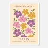Galrie Vintage Floral Art Print from Paris Flower Market Botanical Archive No.6 Decor, Poster Only, 70 x 100cm (28 x 40inch)
