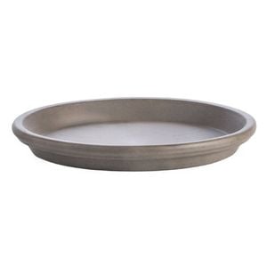 Northcote Pottery 25cm Grey Greige Terracotta Saucer