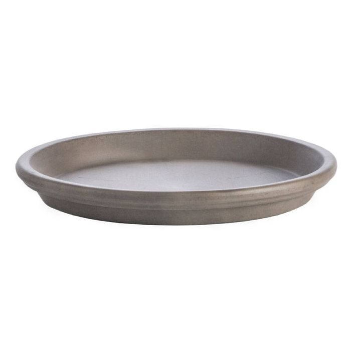 Northcote Pottery 25cm Grey Greige Terracotta Saucer