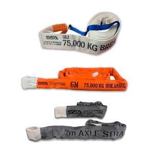 SSA Snatch Strap Combo 75Tonne or 75000kgs 9m