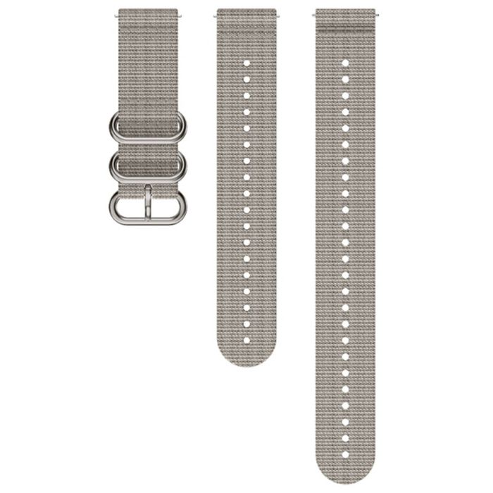 Suunto 22mm Explore Textile Strap - Sand Gray (M+L)