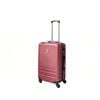 Small Maroon ABS Luggage Suitcase  3 Code Lock Travel Carry  Bag Trolley
