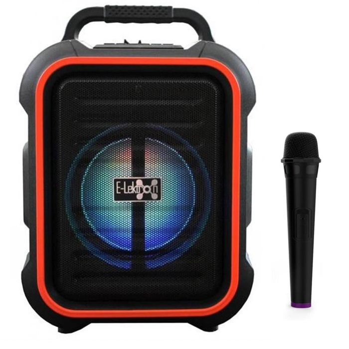 E-lektron EL-16P Portable Bluetooth Speaker with Wireless Microphone