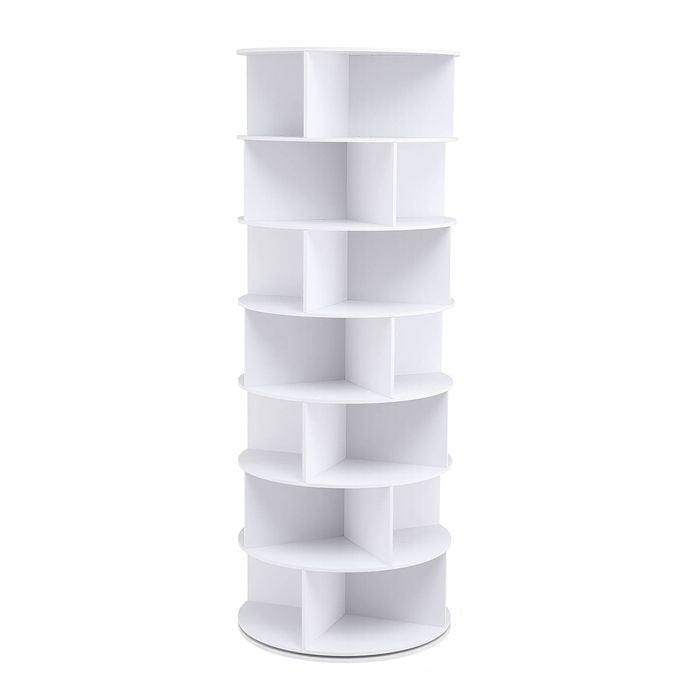 7 Tier Artiss Rotating Shoe Storage Rack
