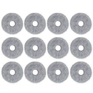 Hygieia 12x Mop Pads For Roborock Saros 10R & Z70, Qrevo Series (Curv, Edge, Master, C, S, L, MaxV)
