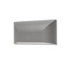 Telbix Silver Bloc Exterior Led Wall Lamp