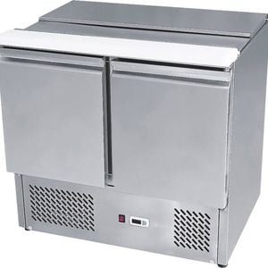 Atosa 2 DOORS SLIDING LID SALADETTE FRIDGE SIZE 900 MM  ESL3800