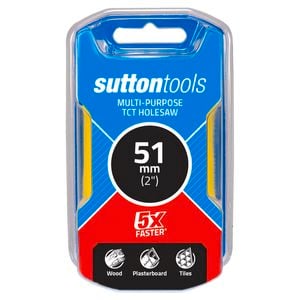 Sutton Tools 51mm TCT Multi-Purpose Seamless Holesaw