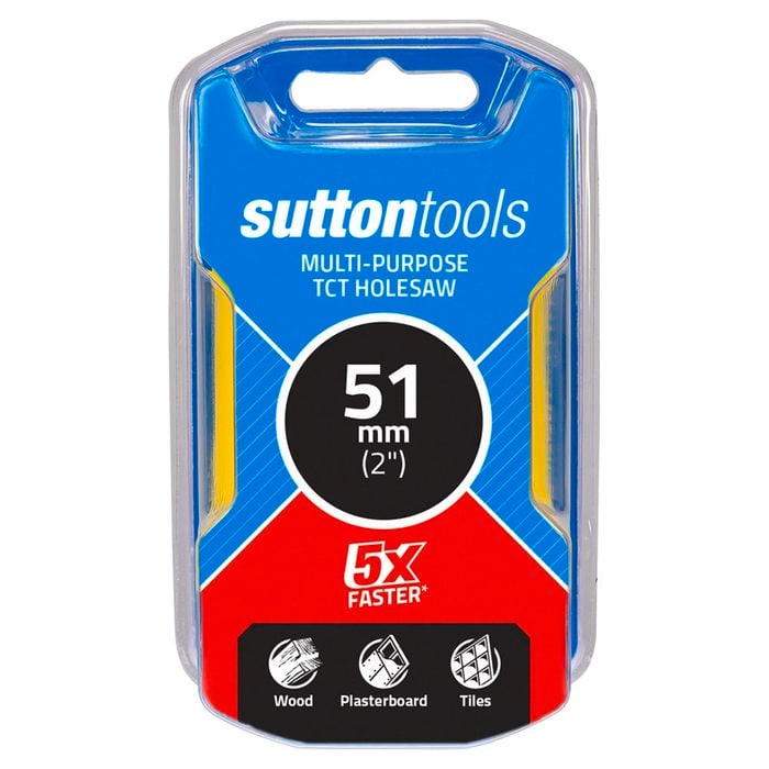 Sutton Tools 51mm TCT Multi-Purpose Seamless Holesaw