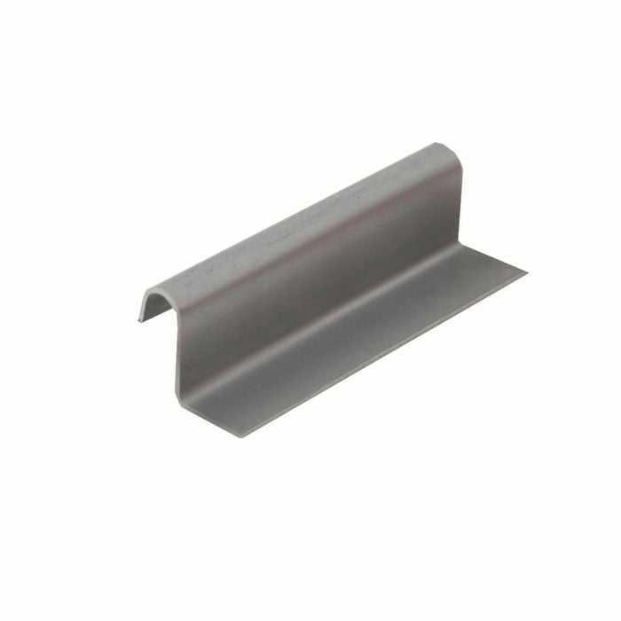 Cowdroy 14mm x 2.44m 304 Grade Stainless Steel Capping Track