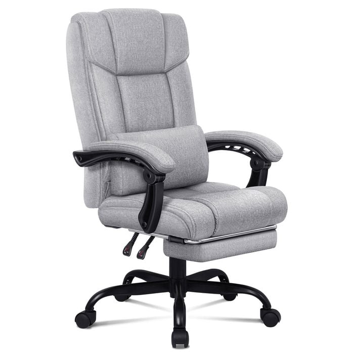 ALFORDSON Office Chair Grey Fabric