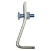 Kinetic No.7 All Thread Hanging Saddle Clips - 2 Pack