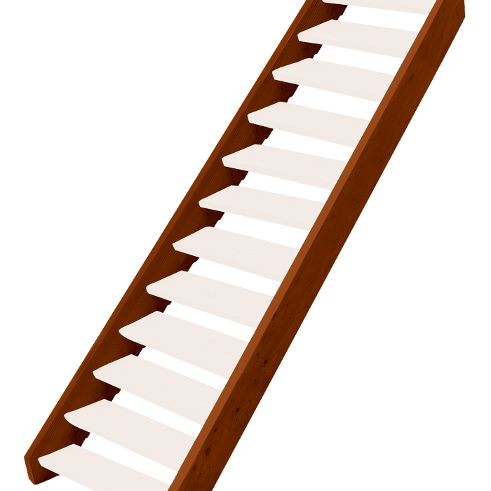 Wilmaplex Merbau Ezistep Stringers - Suits Twelve Tread