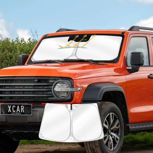 Windshield Sun Shade for GWM Tank 300 2023-Onwards Blocks UV Rays Foldable Custom Wind Screen