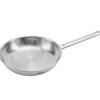 Woll Steel Frypan Premium 18/10 Stainless 24cm Silver