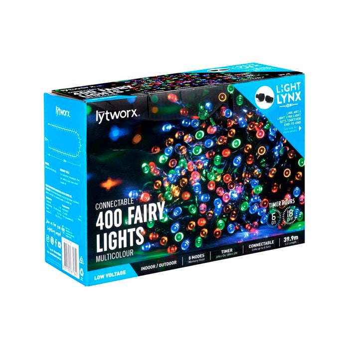 Lytworx Multicolour Connectable 400 Fairy Lights Bunnings Australia