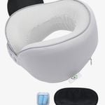 Travel Pillow Memory Foam Neck Pillow Grey