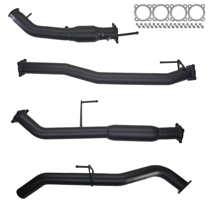 Ignite Exhausts Turbo Back For Nissan D23 Navara Np300 3" Cat & Hotdog 409 Stainless Steel