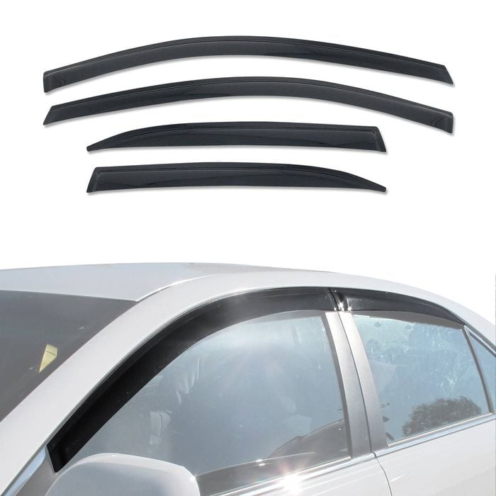 AUSGO Weather Shields For Toyota Aurion 2006-2011 Weathershields Window Visors Wind Deflectors
