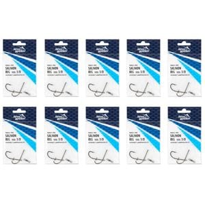 10x Jarvis Walker Tangle Free Flathead Rig Hooks Size 3/0