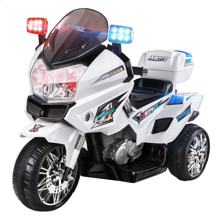 ALFORDSON Ride On Car Kids Patrol BMW Inspired White