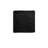 Lollipop Cotton Piped Square Cushion Cover 40 x 40 cm Black