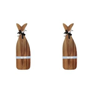 2PK LVD Whale Serving Board With Spreader Home Kitchen Serveware/Tableware