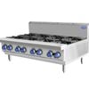 Cookrite 224mj/h Open 8 Burner Cook Tops Lpg At80g8b-c-lpg