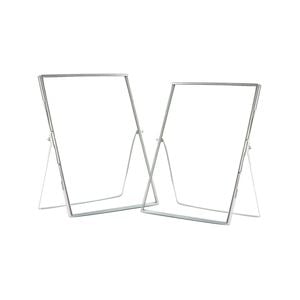 Nicola Spring Metallic Photo Frames - 8" x 10" - Pack of 2