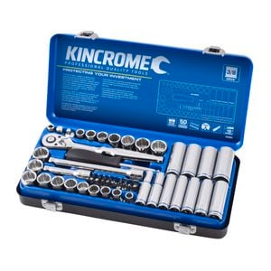 Kincrome 54 Piece 3/8" Drive Metric & Imperial Socket Set