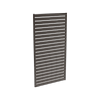 ProtectorAl 900 x 1766mm Black Aluminium Slat Screen Kit