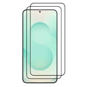 2 Pack MEZON Samsung Galaxy S25+ (6.7") Clear Premium Fingerprint Unlock 9H HD Tempered Glass