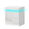 Bedside Table LED White