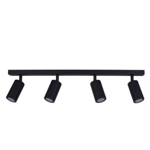 CLA Lighting Exterior Adjustable 4 Head Bar Spot Light (Black) IP44
