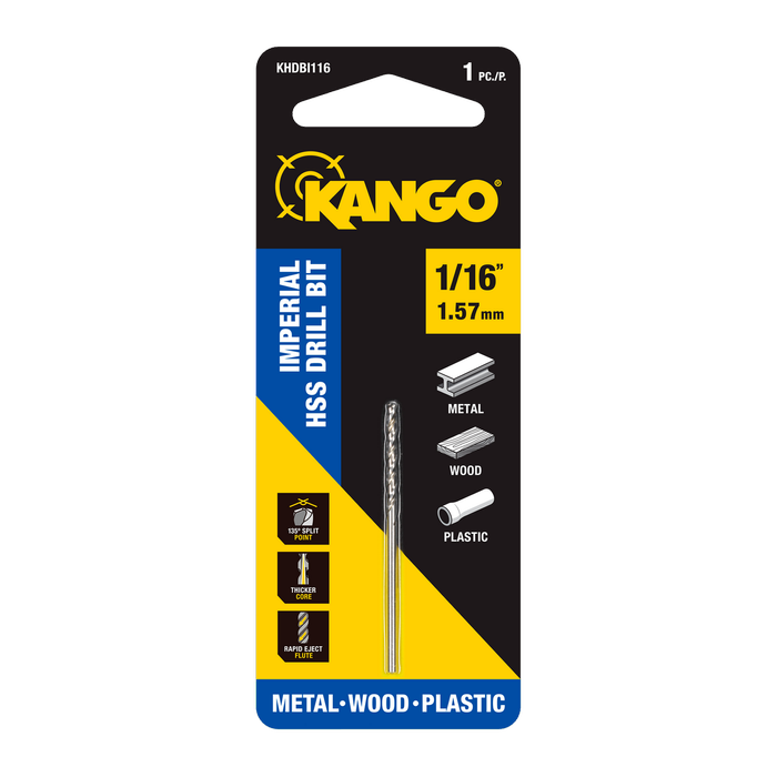 Kango 1/16" HSS Drill Bit