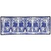 LVD Porcelain Rectangular Plate Trinket Display Tray 35x13cm Iris/Rush