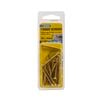 Zenith 8G x 40mm Brass Plated Hinge-Long Threads Countersunk Head Timber Screws - 20 Pack