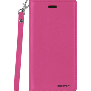Goospery Bluemoon Flip Case for Galaxy S22 - Hotpink