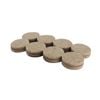 Surface Gard 29mm Beige Round Adhesive Felt Pads - 16 Pack