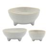 Ecology Ottawa Set Of 3 Nesting Bowls - Oyster